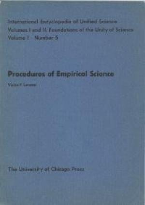 Read Online Procedures of Empirical Science (International Encyclopedia of Unified Science, Volume I, Part 5) - Victor Lenzen file in ePub