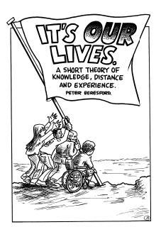 Read Online Its Our Lives: A Short Theory of Knowledge, Distance and Experience - Peter Beresford file in PDF