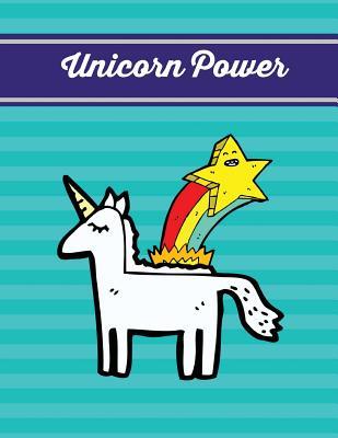 Full Download Unicorn Power: Aqua Splash Unicorn Notebook, Journal, Diary (Composition Book Journal) (Large, 8.5x11 In.) -  | PDF