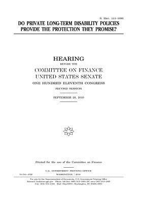 Full Download Do Private Long-Term Disability Policies Provide the Protection They Promise? - U.S. Congress | PDF