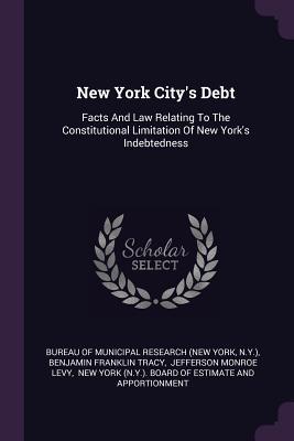Download New York City's Debt: Facts and Law Relating to the Constitutional Limitation of New York's Indebtedness - N y ) file in PDF