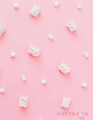 Download Notebook: Marshmallow on Pink Cover and Lined Pages, Extra Large (8.5 X 11) Inches, 110 Pages, White Paper -  file in PDF