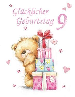 Read Online Glucklicher Geburtstag 9: German Version, Happy 9th Birthday, Notebook, Journal, Dairy, 185 Lined Pages, Cute Teddy Bear Themed Birthday Gifts for 9 Year Old Boys or Girls, Kids, Children, Son or Daughter, Brother or Sister, Grandson or Granddaughter -  | ePub
