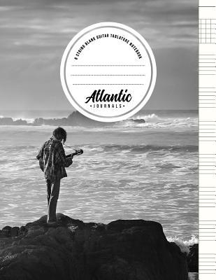 Read Online 6 String Blank Guitar Tablature Notebook - Staring at the Sea: 100 Pages of Guitar Tab Paper with Chord Spaces & Blank Staffs 8.5 X 11 (21.59 X 27.94 CM) -  | ePub