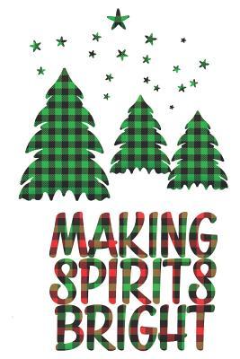 Full Download Making Spirits Bright: Christmas Notebook Journal Green Red Plaid -  file in PDF