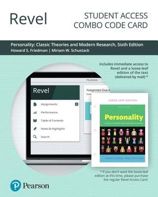 Read Personality: Classic Theories and Modern Research [with Revel Code] - Howard S. Friedman | ePub