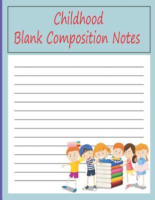 Read Online Childhood Blank Composition Note: Handwriting Alphabet Journal Preschool Practice Workbook Sheets Pre K-2, Kindergarten Notebook for Girls -  file in PDF