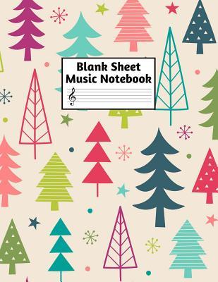 Read Online Blank Sheet Music Notebook: Easy Blank Staff Manuscript Book Large 8.5 X 11 Inches Musician Paper Wide 12 Staves Per Page for Piano, Flute, Violin, Guitar, Trumpet, Drums, Cello, Ukelele and other Musical Instruments - Code: A4 4361 - Mattie Sexton file in ePub