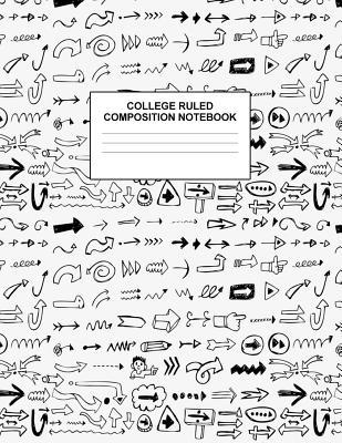 Full Download College Ruled Composition Notebook: Cute Blank Lined Journal to Write In with White Paper Rule Pages for School Subject and Writing Pad: Design Code A4 5595 - Nifty Prints | PDF