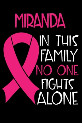 Download MIRANDA In This Family No One Fights Alone: Personalized Name Notebook/Journal Gift For Women Fighting Breast Cancer. Cancer Survivor / Fighter Gift for that Loved Warrior in your life Writing Poetry, Diary to Write in, Gratitude or Dream Journal. - Breast Cancer Awareness Publishers file in ePub