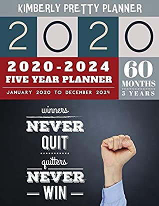 Full Download 5 Year Planner 2020-2024: planner 5 year with holidays  60 Months Calendar Large size 8.5 x 11 2020-2024 planner, organizer and password logbook   Design (5 year monthly planner 2020-2024) -  file in ePub