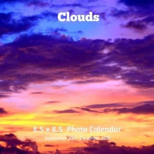 Read Clouds 8.5 X 8.5 Calendar September 2019 -December 2020: Monthly Calendar with U.S./UK/ Canadian/Christian/Jewish/Muslim Holidays-Weather Nature Professional Photography - Lynne Book Press file in PDF
