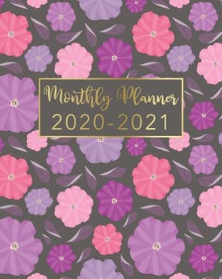 Read Online 2020-2021 Monthly Planner: Pink Gold Floral Design - Two Year Monthly Planner from January 2020 to December 2021 Calendar - 24 Months with US Holidays - 2 Year Schedule and Organizer - Zyx Monthly Planners file in PDF