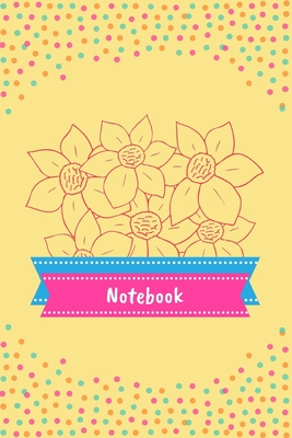 Download Notebook: Floral Designed Polka Dot Journal for Kids / Girls 6 x 9 - Aesthetic Productions | PDF