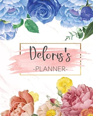 Full Download Deloris's Planner: Monthly Planner 3 Years January - December 2020-2022 Monthly View Calendar Views Floral Cover - Sunday start - Babanana Planner file in PDF